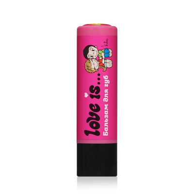 GALANT COSMETIC бальзам д/губ love is…клубника-банан 4,2г